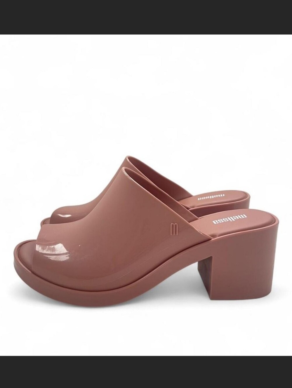 Melissa Open Toe II Mule in Pink Antiq